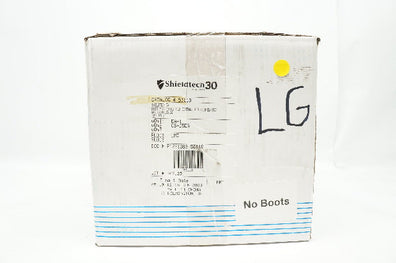 Shieldtech 30 53118 White Microporous Film Coverall with Hood Large - Case of 25